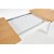 Arlinda spisebord 160-250 cm - Hvit/eik