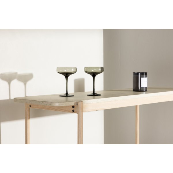 Heim hylle 120 cm - Whitewash