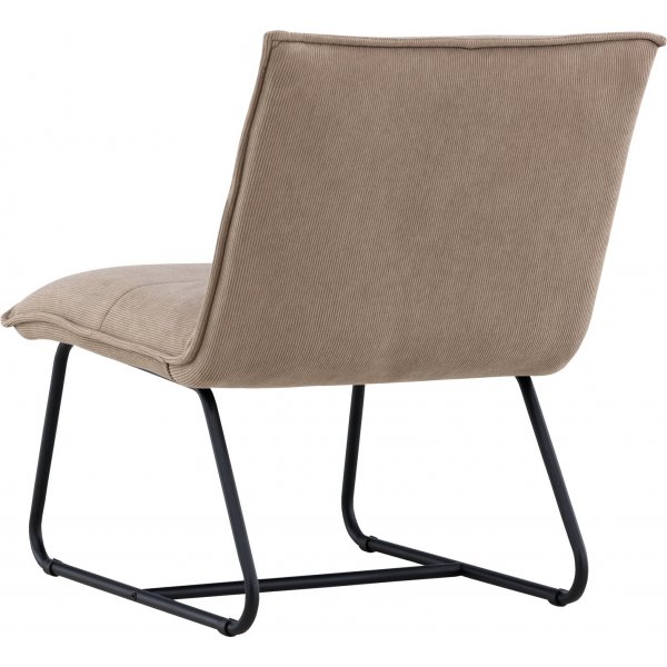 Madison lenestol - Brun kordfløyel/sort Madison lenestol - Brun kordfløyel/sort