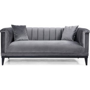 Trendy 2-seters sofa - Mrkegr