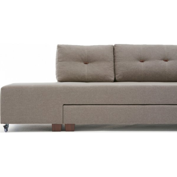 Manama hjørnesovesofa - Cream Manama hjørnesovesofa - Cream