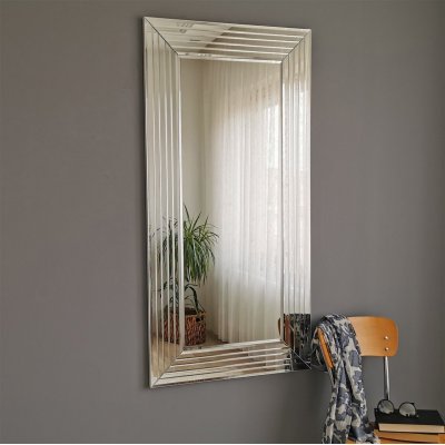 Adonis speil, 130x65 cm - Slv