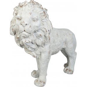 Trädgårdskonst Staty Stående lejon XL - 90x76 cm Trädgårdskonst Staty Stående lejon XL - 90x76 cm