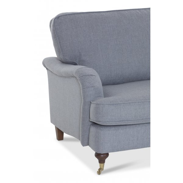 Howard Watford Deluxe 2-seter rett sofamodell - Grå Howard Watford Deluxe 2-seter rett sofamodell - Grå