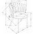 Cadeira spisestuestol 517 - Mrk grnn/gull