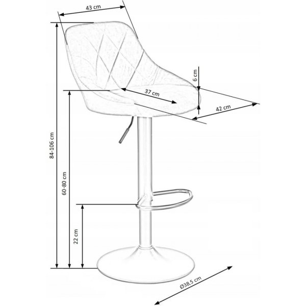 Barkrakk med grnt trekk og svart fot