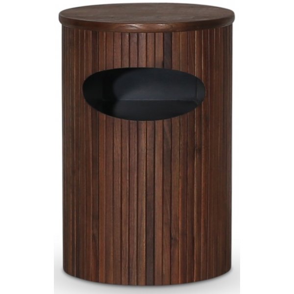 Nova nattbord / lampebord - valnøtt + Tekstilpleie for møbler Nova nattbord / lampebord - valnøtt + Tekstilpleie for møbler