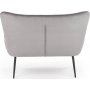 Sofa Ingeborg - Gr & svart