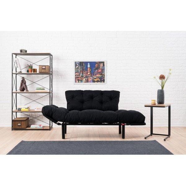 Nitta 2-seters sovesofa - Svart Nitta 2-seters sovesofa - Svart