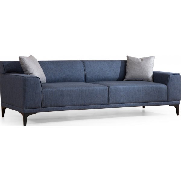 Petra 3-seters sofa - Bl