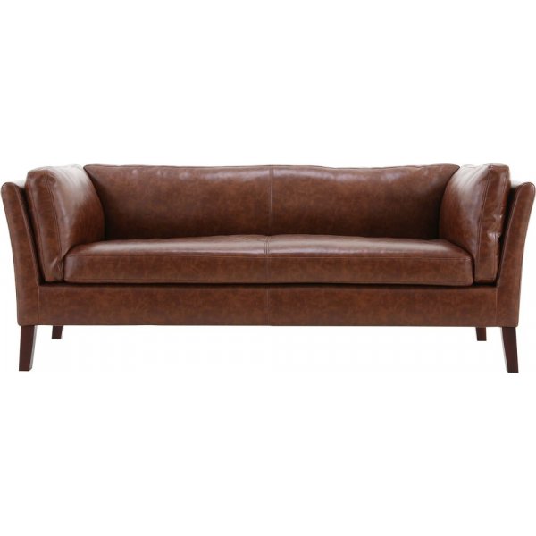 Heritage 3-seters sofa - Brun vintage Heritage 3-seters sofa - Brun vintage