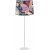 Base Frank bordlampe - Marinebl/hvit - 71 cm