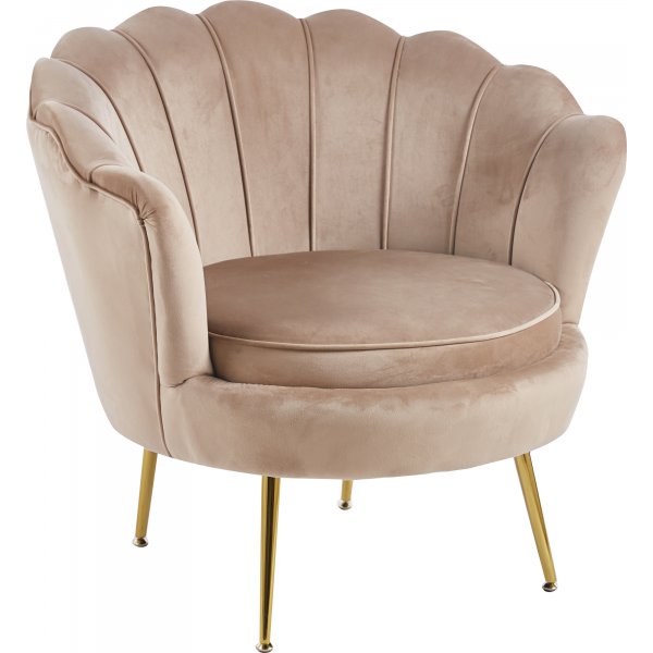 Kingsley sideben 4-pakning - Gull krom Kingsley sideben 4-pakning - Gull krom