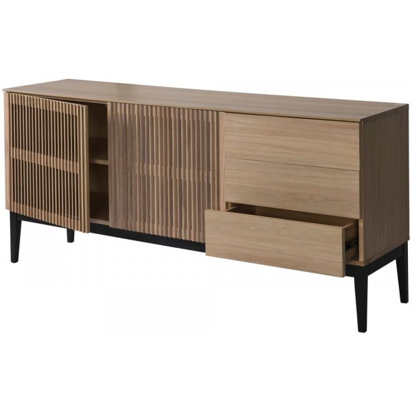 Darell sideboard - Askfinr/svart
