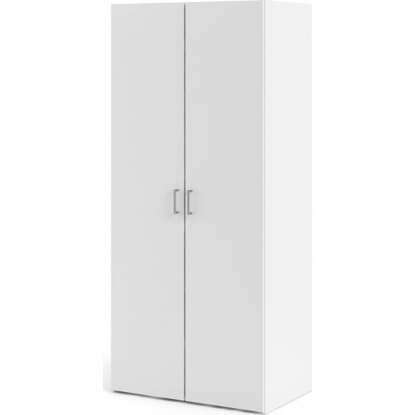 Romgarderobe med 2 dører - Hvit Romgarderobe med 2 dører - Hvit