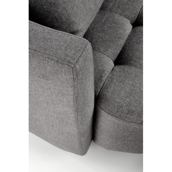 Virginia lenestol med fotskammel - Grå Virginia lenestol med fotskammel - Grå