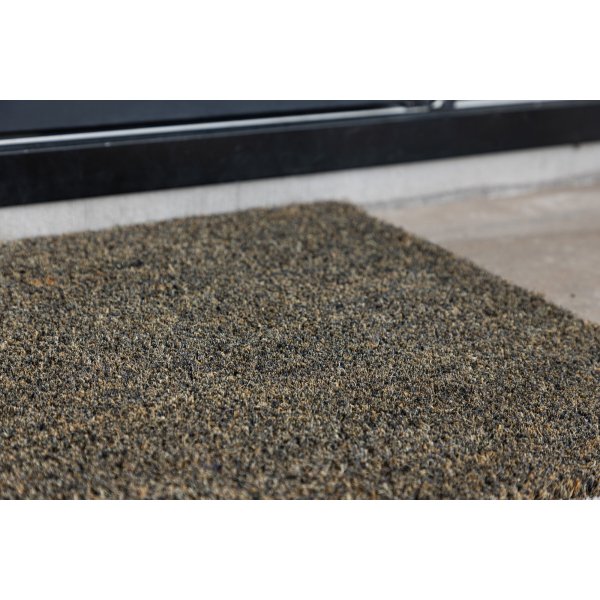 Lionel dørmatte 75 x 45 cm - Sort/Naturlig Lionel dørmatte 75 x 45 cm - Sort/Naturlig