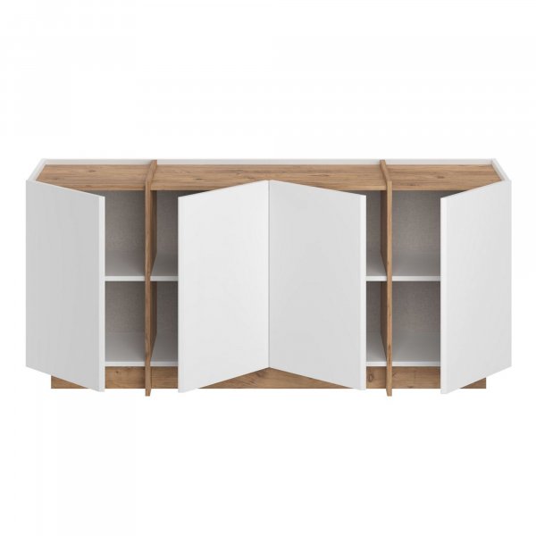 Skjenk Dromma 180 cm - Hvit/Atlantisk furu