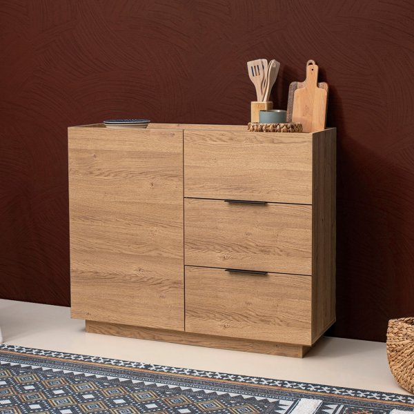 Lody skap 110 cm - Tre Lody skap 110 cm - Tre