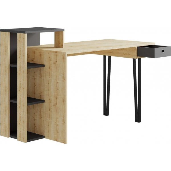 Loyd skrivebord - Eik/antrasitt Loyd skrivebord - Eik/antrasitt