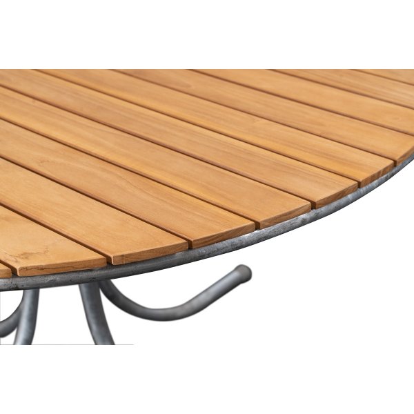 M�llan spisebord rundt 130 cm teak