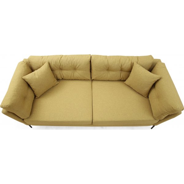 Mapa 3-seters sofa - Grønngul Mapa 3-seters sofa - Grønngul