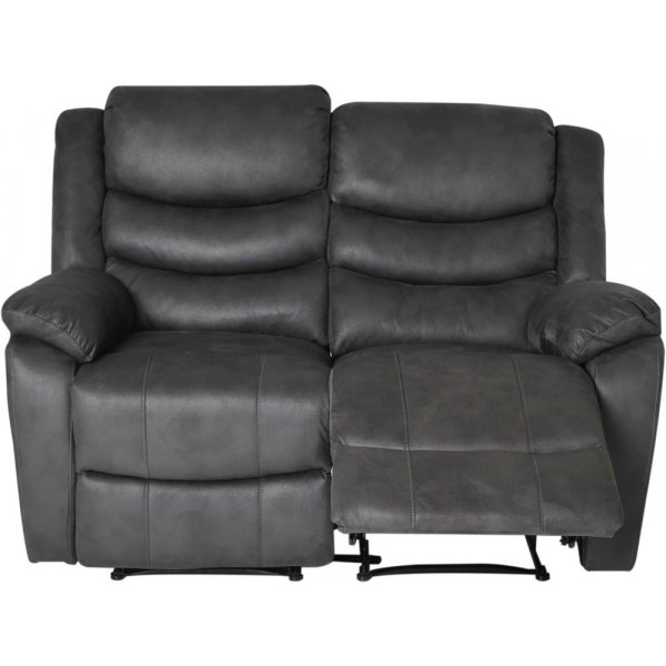 Lorena 2-seter reclinersofa el - Gr�