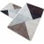 Shards baderomsteppesett (2 stk) - Beige - 60 x 100 cm (1 stk) / 50 x 60 cm (1 stk)