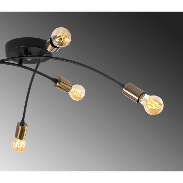 Banan taklampe 1142 - Sort/vintage Banan taklampe 1142 - Sort/vintage