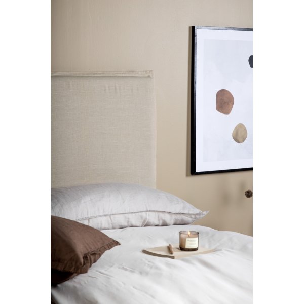 Signe sengegavltrekk 140 cm - Beige Signe sengegavltrekk 140 cm - Beige