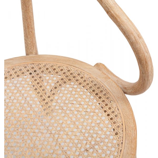 Danderyd No.30 lenestol byd tre - whitewash / Rotting