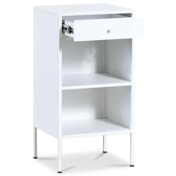 Dream nattbord i metall (H 70 cm) - Hvit Dream nattbord i metall (H 70 cm) - Hvit
