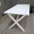 Spisebord Scottsdale 190 cm - Hvit + Mbelpleiesett for tekstiler