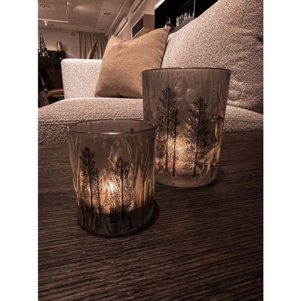 Kristina lyslykt stor - Vinterskog Kristina lyslykt stor - Vinterskog