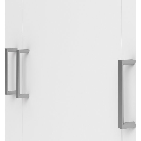 Romgarderobe med 3 dører - Hvit Romgarderobe med 3 dører - Hvit