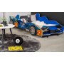 Barneseng Formel F1 med belysning - Bl