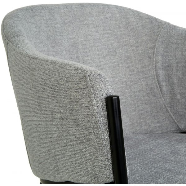 Stacey karmstol - Gr� hvit/svart