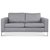 Nova 2-seters sofa - Grå + Flekkfjerner for møbler