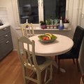Kundebilde Spisebord Fitchburg 106-141 cm - Ecru