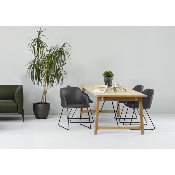 Casablanca lenestol - Sort PU