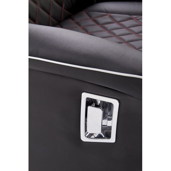 Katrine lenestol - Svart/rød + Flekkfjerner for møbler Katrine lenestol - Svart/rød + Flekkfjerner for møbler