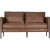 Kingsley 2,5-seter sofa - Cognac (kolr) + Mbelpleiesett for tekstiler