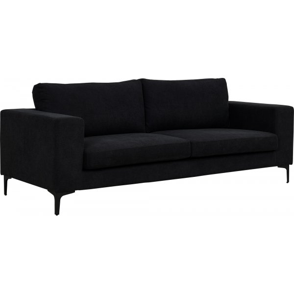 Aspen 3-seters sofa - Svart