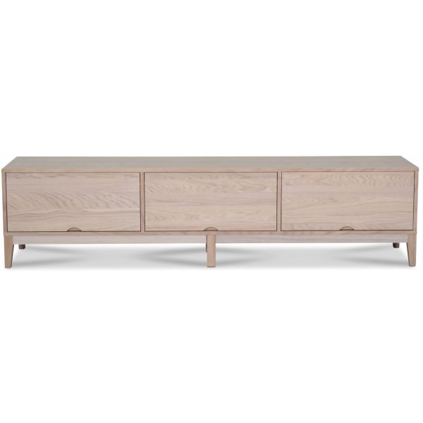Borgholm TV-benk 188 cm - whitewash