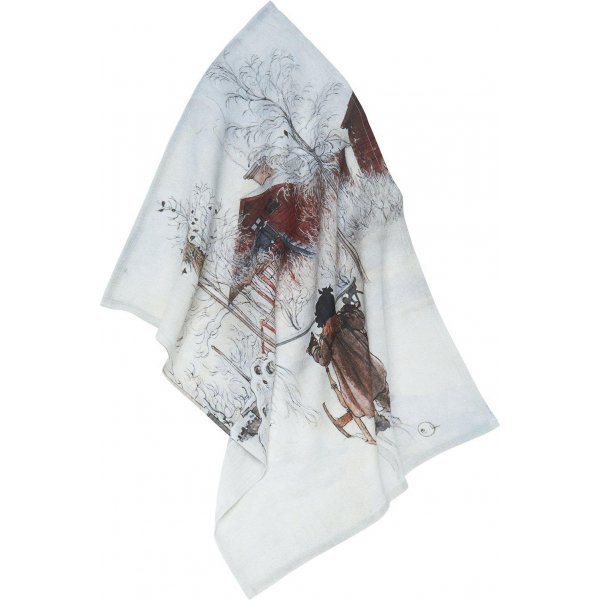 Gården kjøkkenhåndkle 50 x 70 cm - Grå Gården kjøkkenhåndkle 50 x 70 cm - Grå