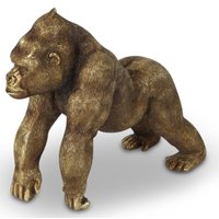 Gorilla figur - Gull Gorilla figur - Gull
