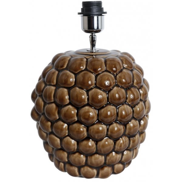 Big Bouble lampefot H32 cm - Brun (Glans)