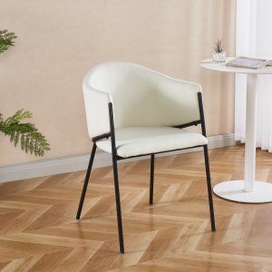 Stacey karmstol - Beige/svart Stacey karmstol - Beige/svart