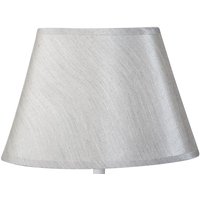 Siden oval lampeskjerm 25 cm - Grå Siden oval lampeskjerm 25 cm - Grå