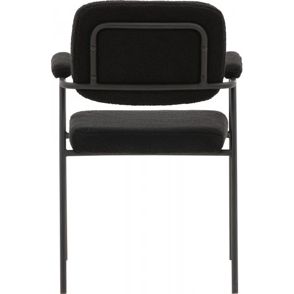 Gårsdagens spisestol - Sort boucle Gårsdagens spisestol - Sort boucle